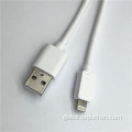 Iphone Data Cable White TPE material phone data cable for iPhone Manufactory